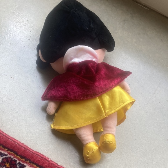 Disney Snow White toddler stuffed doll. About one foot tall or maybe 10-11 in - Picture 4 of 8
